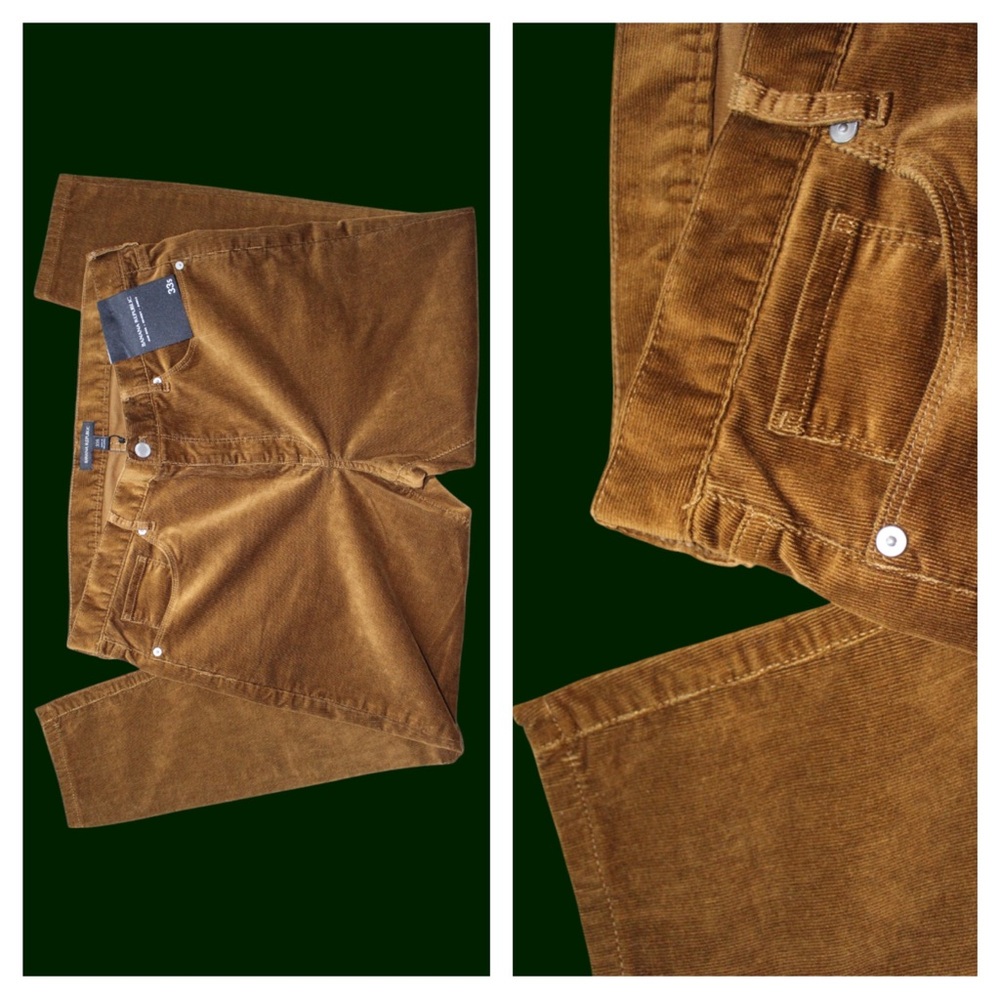 Corduroy Banana Republic Mid Rise Skinny Trousers